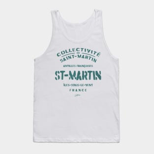 Saint Martin, French Antilles, France Tank Top